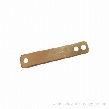 UPS brass current-conducting plate, customized designs are accepted